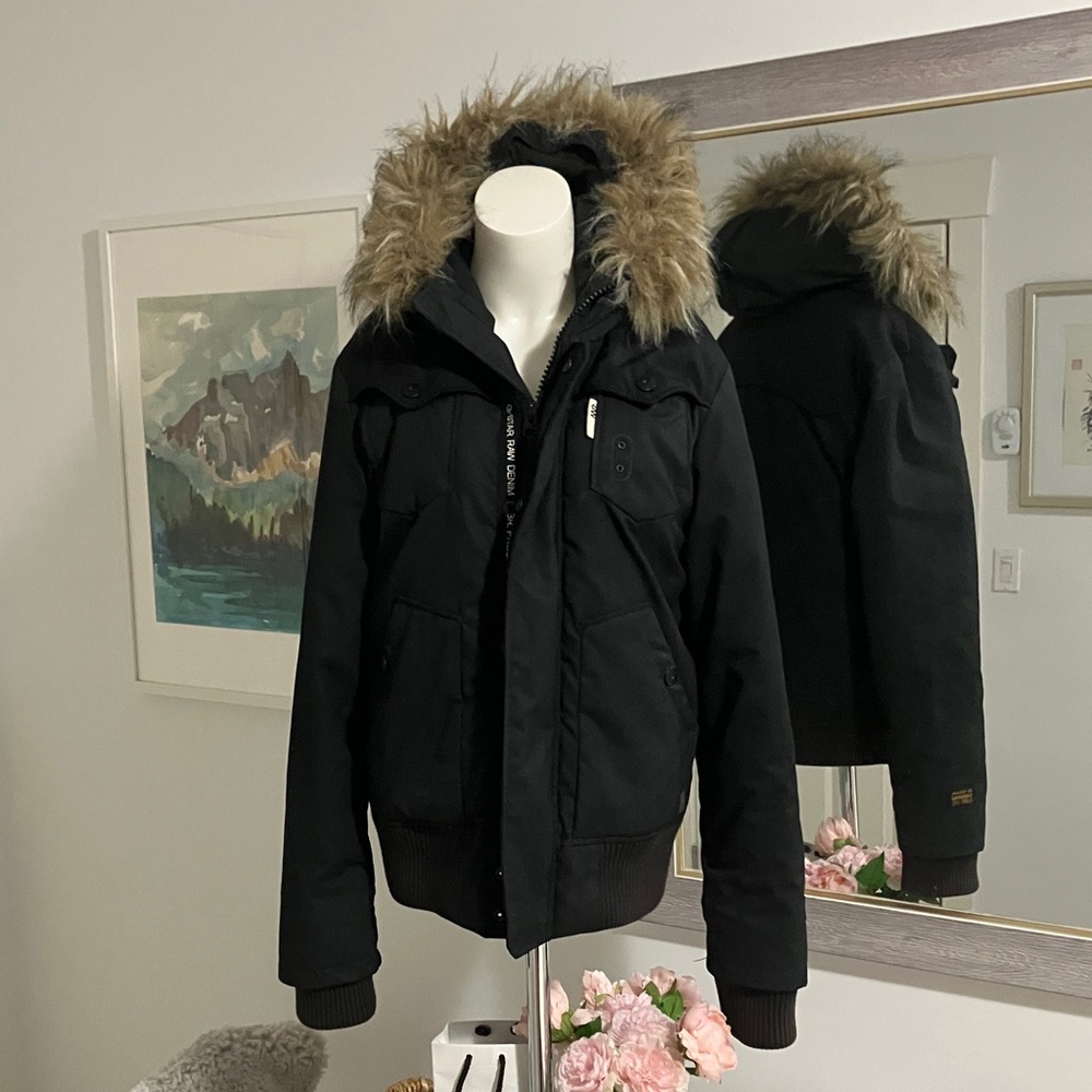 G-Star Raw , women’s medium, New Colorado insulated bomber jacket.